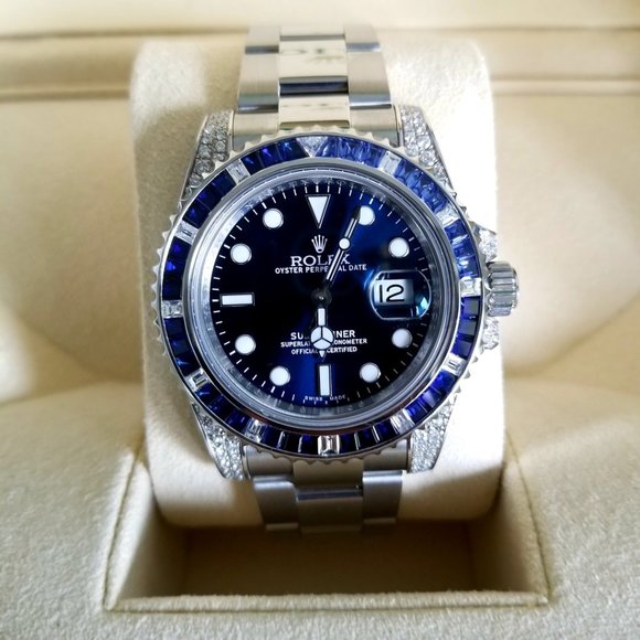Rolex Other - Rolex Submariner 116610LN Diamonds Steel Sapphire